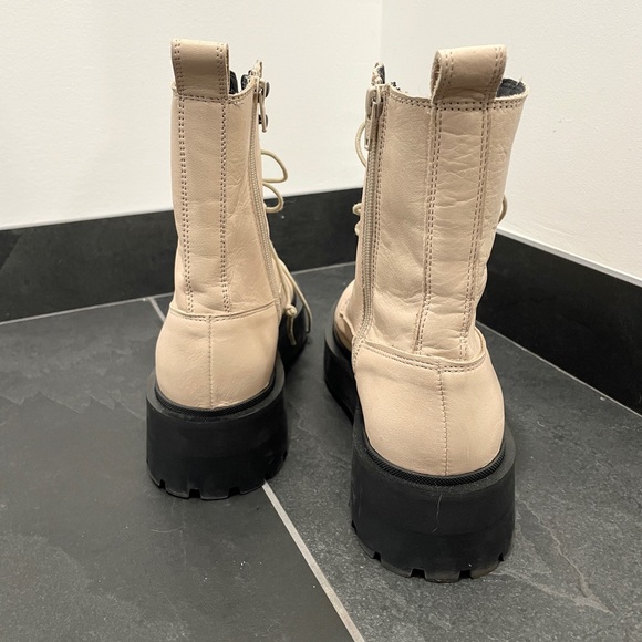 Platform combat boots - Picture 4 of 5